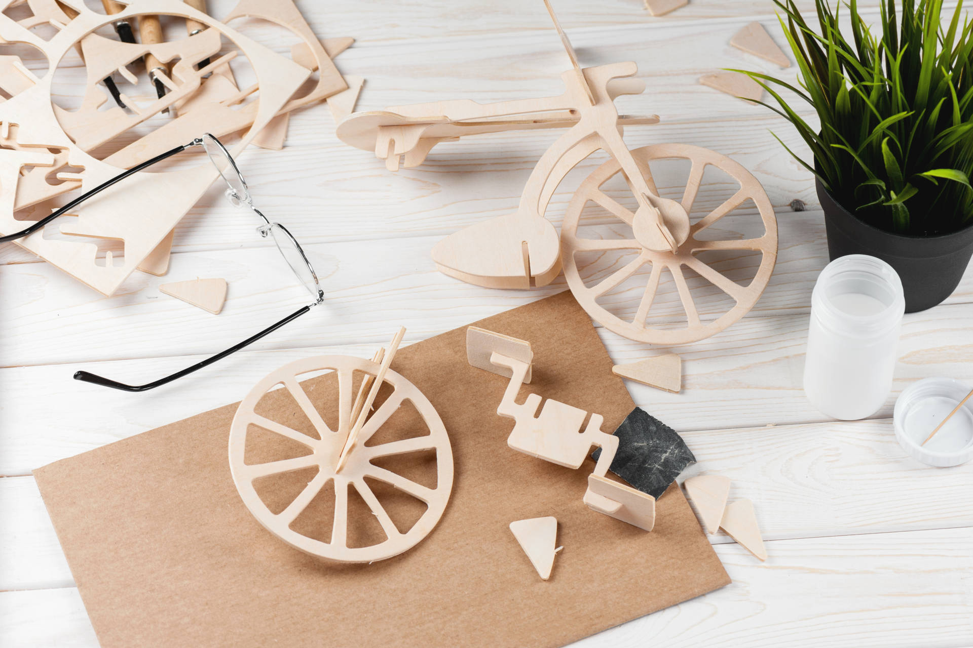 Wood Model Kits Adults 